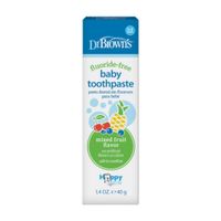 Pasta De Dientes Para Bebes Dr Browns Sin Fluor Tuttifrutti