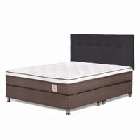 Dormitorio New Style 6 Queen + Respaldo New Bennet Grafito