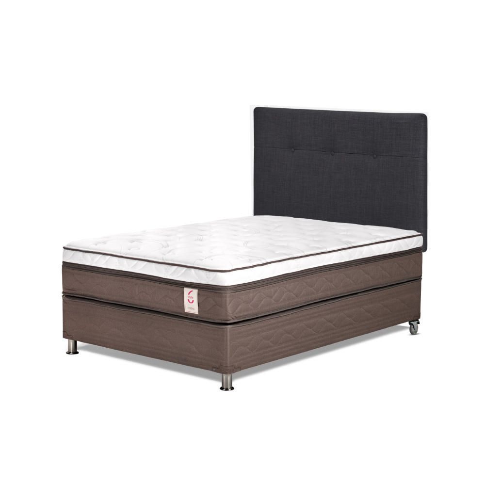 Box Tarima New Style 6 1.5 Plazas New Bennet Grafito