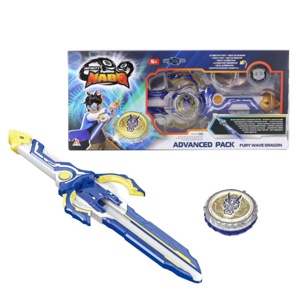 Lanzador Infinity Nado S6 Advanced Pack Azul