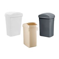 Tacho rectangular plomo nacarado 27.8 litros