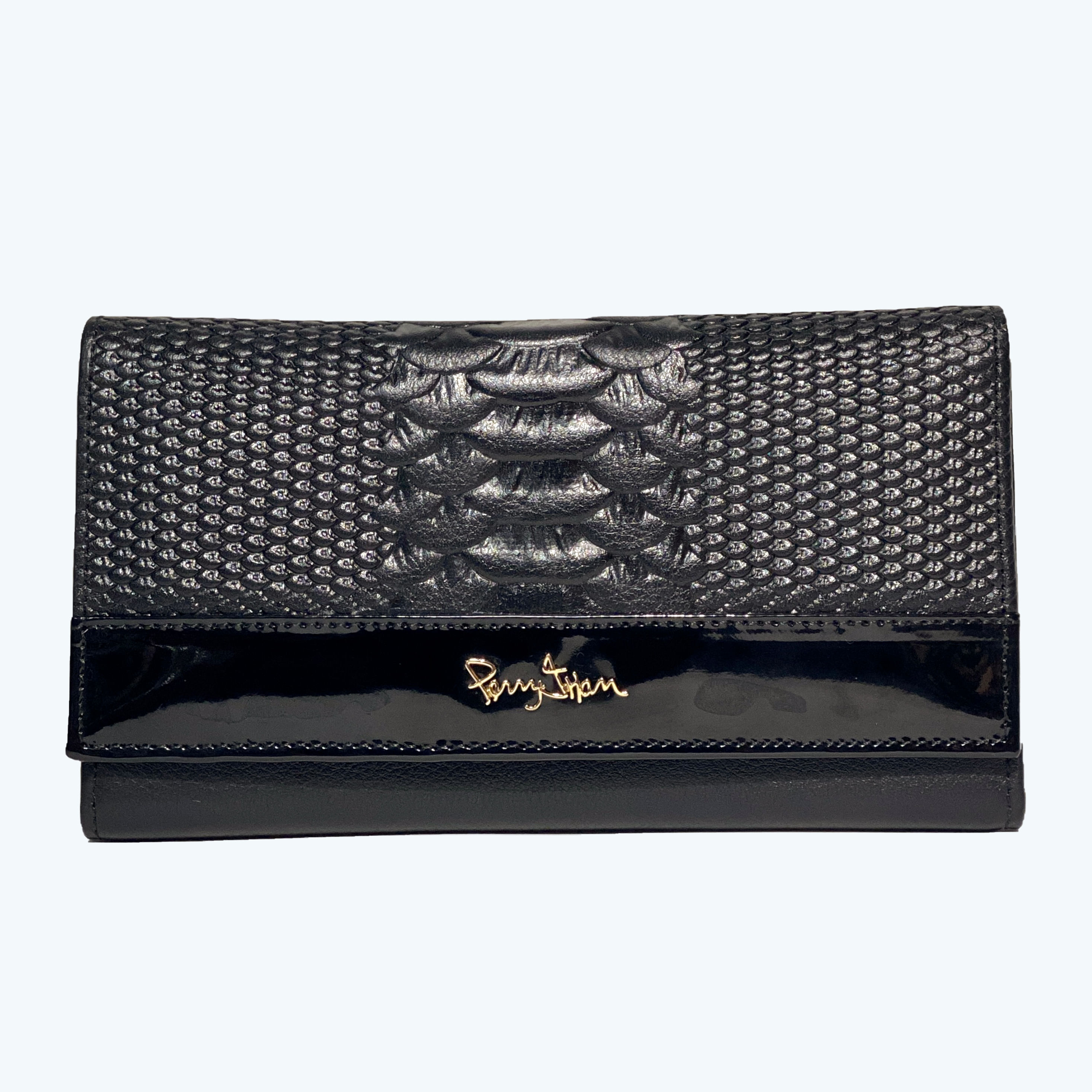 Billetera de Dama PERRY JHAN SD-6021 Negra