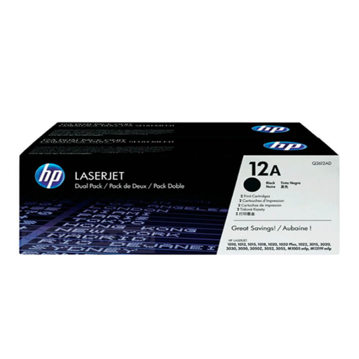 Toner Hp Q2612ad (12ad) Black