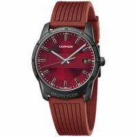 Reloj Calvin Klein Evidence K8R114UP Suizo Fecha Rojo Negro