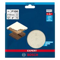 Lija Excentrica de Malla 6"" Grano 100 5 Und Bosch Expert 2608.900.690-000