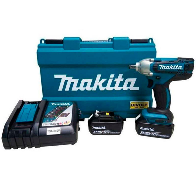 Llave de Impacto 1/2'' 18V LXT Inc 2 Bat y Carg Makita DTW190RFE