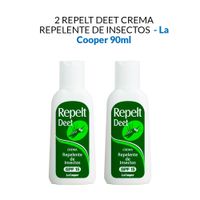 2 Repelt Deet Crema 90g - La Cooper
