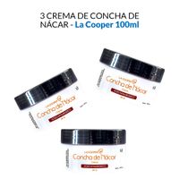 3 Crema de Concha de Nácar 100g - La Cooper
