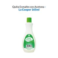 Quita Esmalte con Acetona Limón 165ml - La Cooper