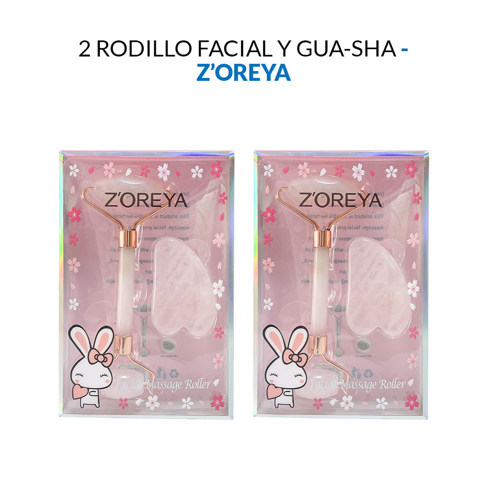 2 Rodillo Facial y Gua-sha – Z’oreya