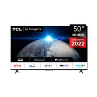 TELEVISOR TCL UHD 4K 50"" SMART TV 50P635 GOOGLE TV (2022)
