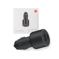 Xiaomi Cargador de Auto 100W Carga rápida USB-C Dual Negro