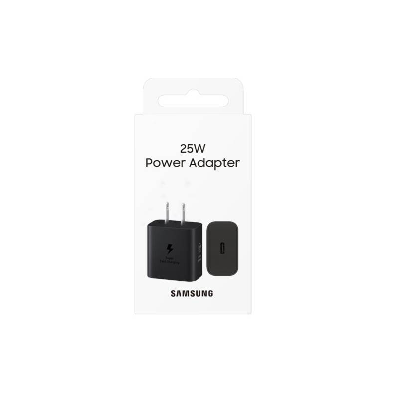 Cargador Samsung 25W Sin Cable USB - C NEGRO - ORIGINAL