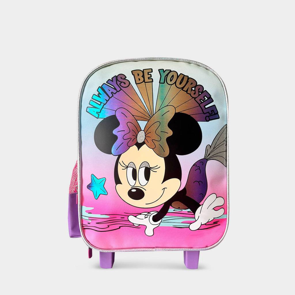 Maleta Escolar Artesco Infante Ar16380296 Minnie Mouse Textil