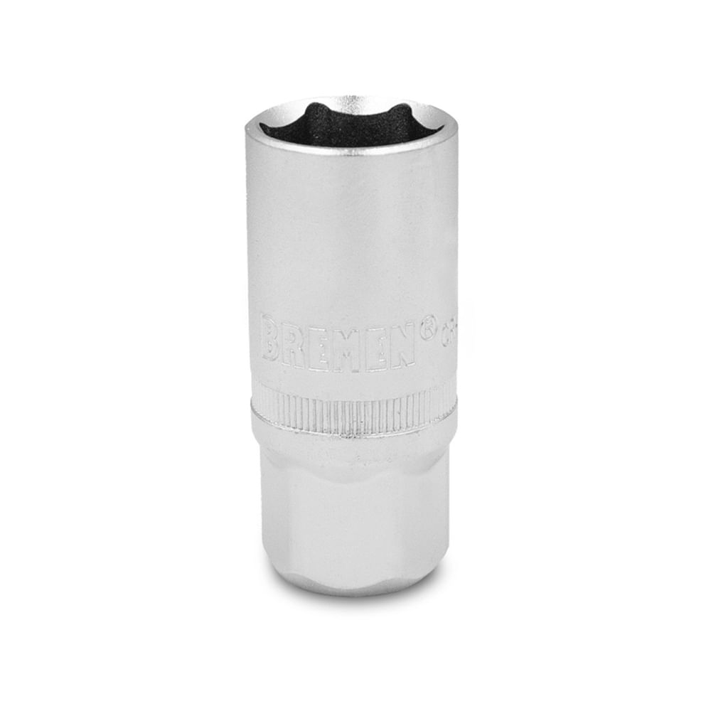 Dado Saca Bujía Hexagonal 1/2"" x 13/16"" 65 mm Bremen 3760
