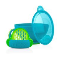 Bowl Para Papilla Nuby Garden Fresh Turquesa