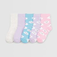 Medias Pack X5 Para Niña Circus Altas