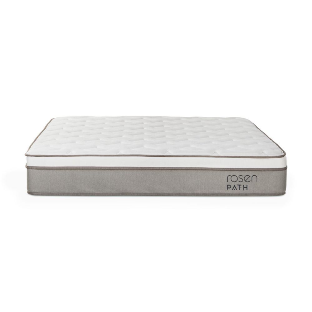 Colchón Path Queen Niebla + 2 Almohadas