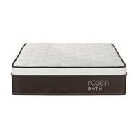 Colchón Path 1.5 Plazas Café + 1 Almohada
