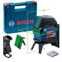 Nivelador Láser Combinado Bosch GCL 2-15 G Verde + Maletín