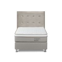 Box Tarima Path Niebla 1.5 Plazas R.West Niebla + 1 Almohada