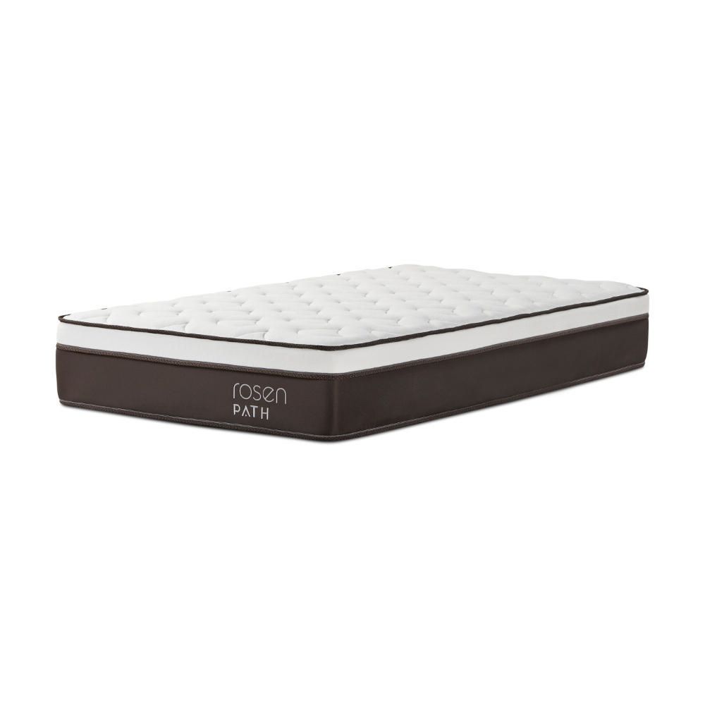 Box Tarima Path Café 1.5 Plazas R.N Bennet Grafito + 1 Almohada