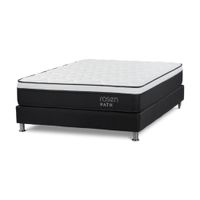 Box Tarima Path 2 Plazas Grafito + 2 Almohadas