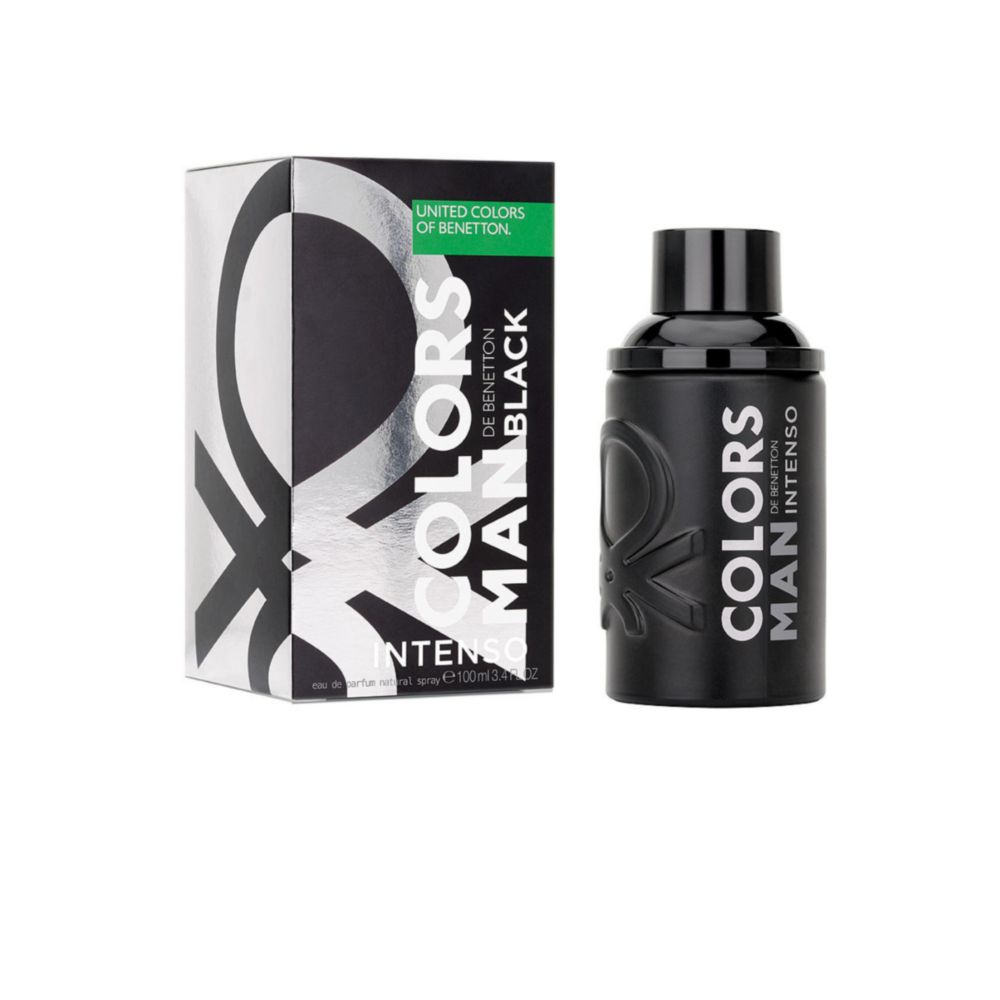 Perfume Colors Man Black Intenso Benetton Hombre Edp 60 Ml