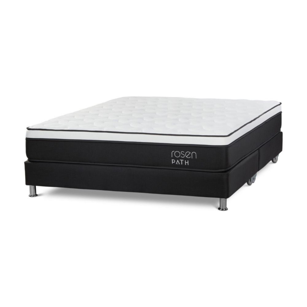 Box Tarima Path King Grafito + 2 Almohadas