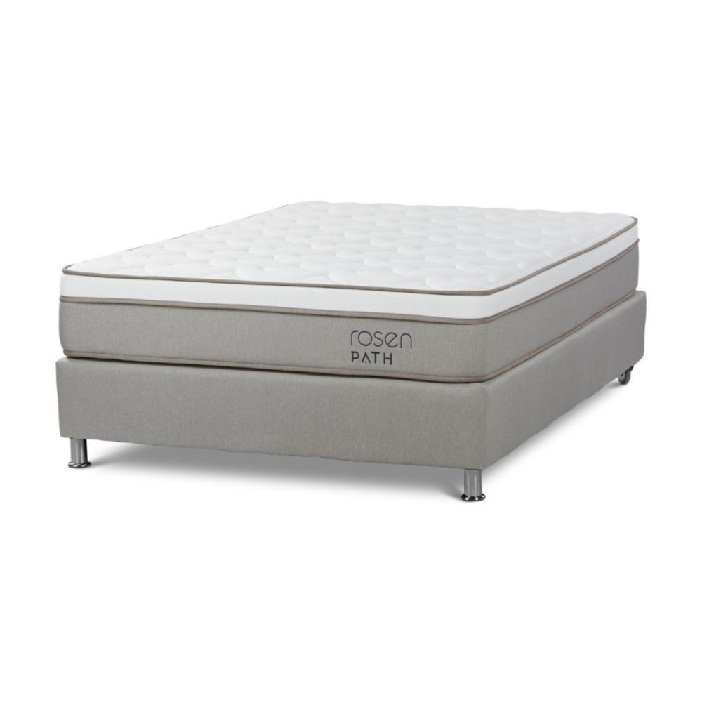 Box Tarima Path 2 Plazas Niebla + 2 Almohadas