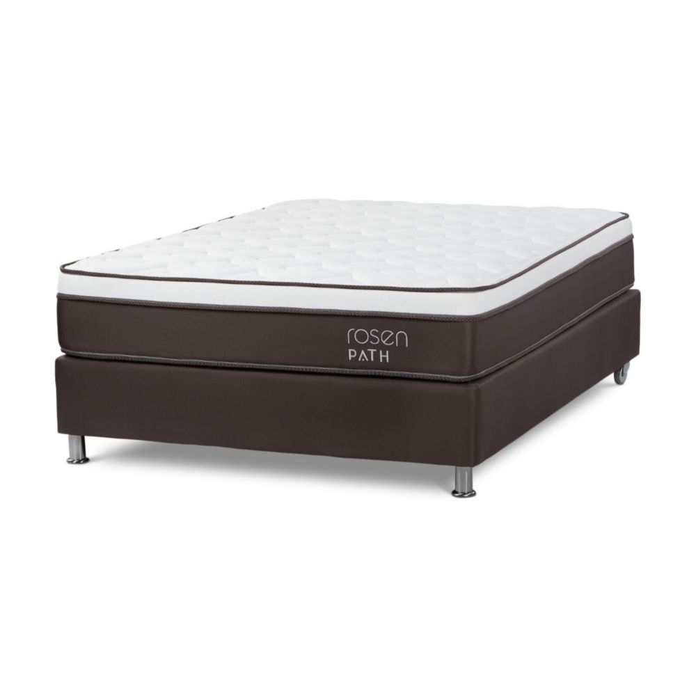 Box Tarima Path 2 Plazas Café + 2 Almohadas