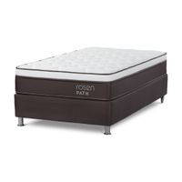 Box Tarima Path 1.5 Plazas Café + 1 Almohada
