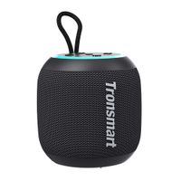 Parlante bluetooth Tronsmart T7 mini 15W, resistente al agua IPX7, hasta 18 horas de reproducción, luces led, negro