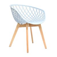 Silla De Diseño Alma Gris Bonno