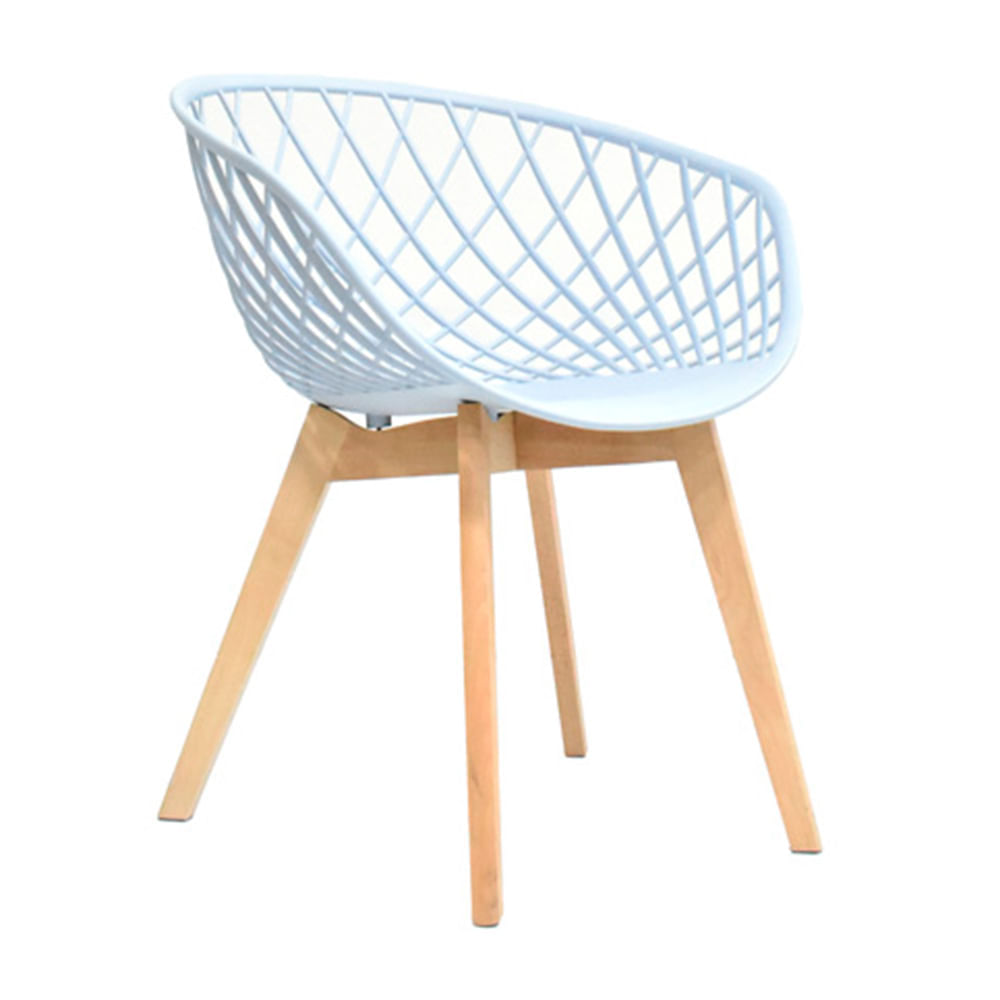 Silla De Diseño Alma Gris Bonno
