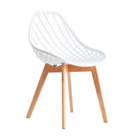 Silla De Diseño Turia Blanco Bonno