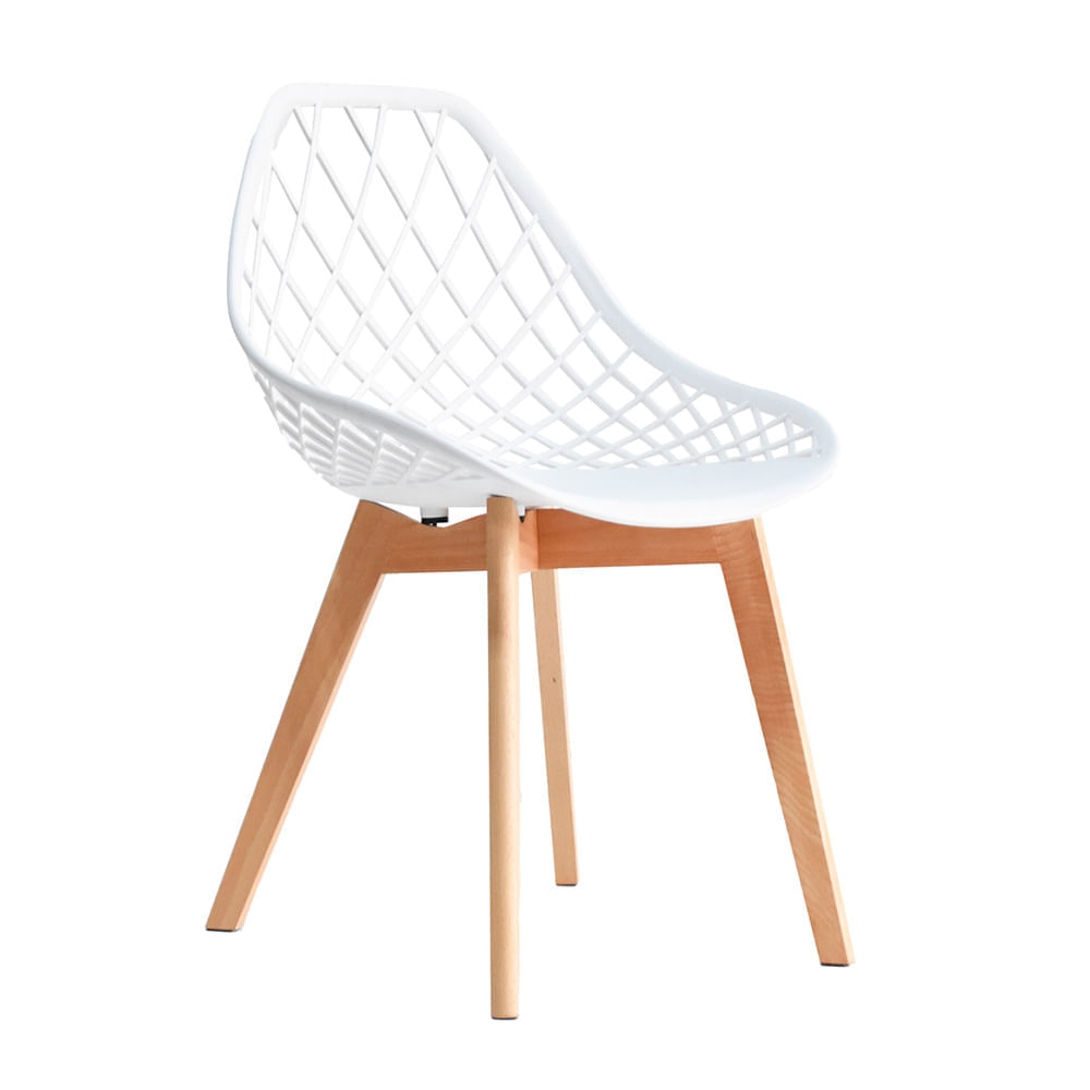Silla De Diseño Turia Blanco Bonno