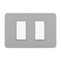 Interruptor Doble Gris Matix Go Bticino