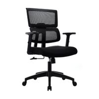 Silla De Escritorio Flip Basculante Negro Bonno