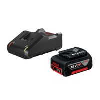 Batería Gba 18V 4.0 Ah + Cargador Gal 18V-40 Bosch
