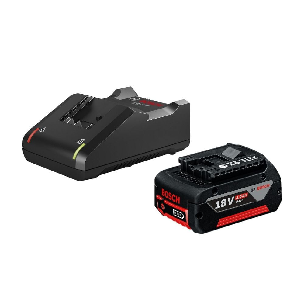 Batería Gba 18V 4.0 Ah + Cargador Gal 18V-40 Bosch