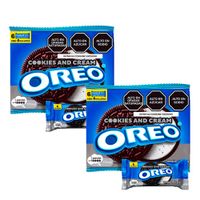 Pack Galleta NABISCO Oreo Cookies & Cream Paquete 6un x 2un