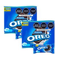 Pack Galleta NABISCO Oreo Regular Paquete 6un x 2un