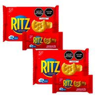 Pack Galletas Saladas RITZ Bolsa 20g Paquete 6un x 2un