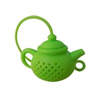 Infusor filtrante de té modelo tetera verde