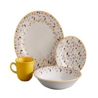 Set de Vajilla Corona Ashley  16 piezas