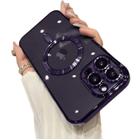 Case con MagSafe para carga inalámbrica para iPhone 15 - Violetta