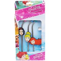 Set DISNEY 3 Cañitas Mix C/Cepillo