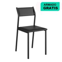Silla Casabella De Comedor Negro