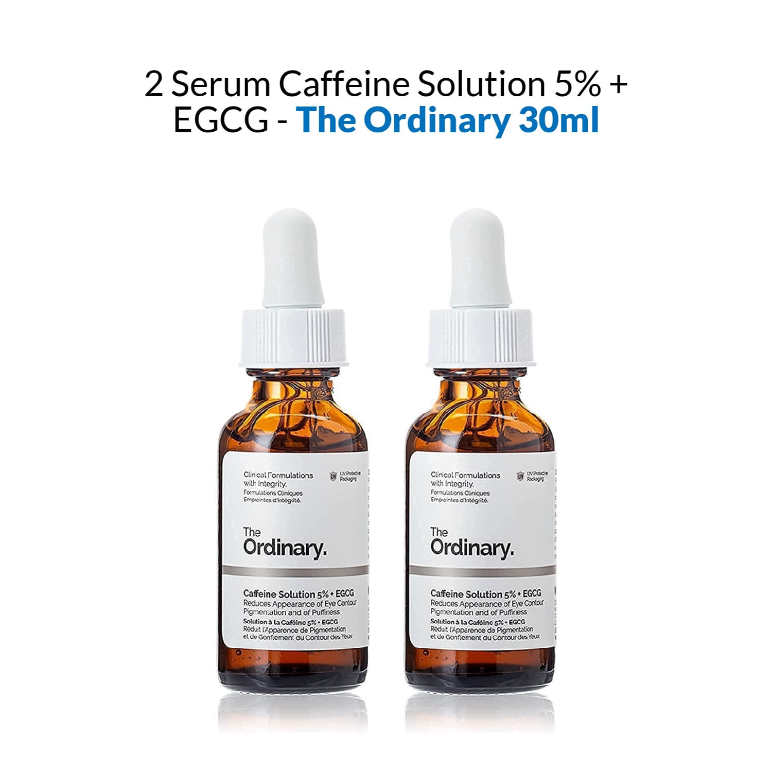 2 Serum Caffeine Solution 5% + EGCG - The Ordinary 30ml